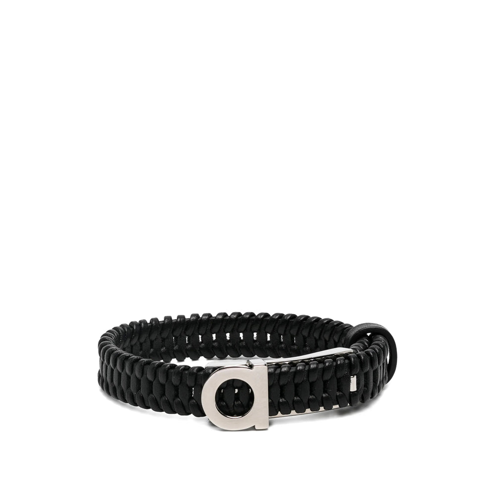 Ferragamo Black Bracelets Men FERRAGAMO