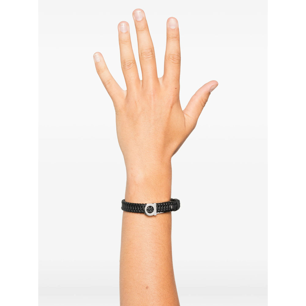 Ferragamo Black Bracelets Men FERRAGAMO