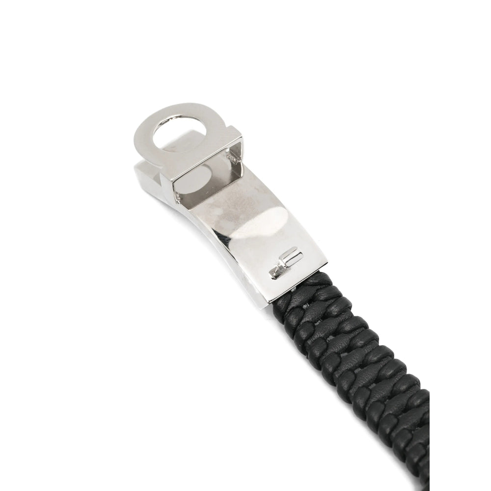 Ferragamo Black Bracelets Men FERRAGAMO