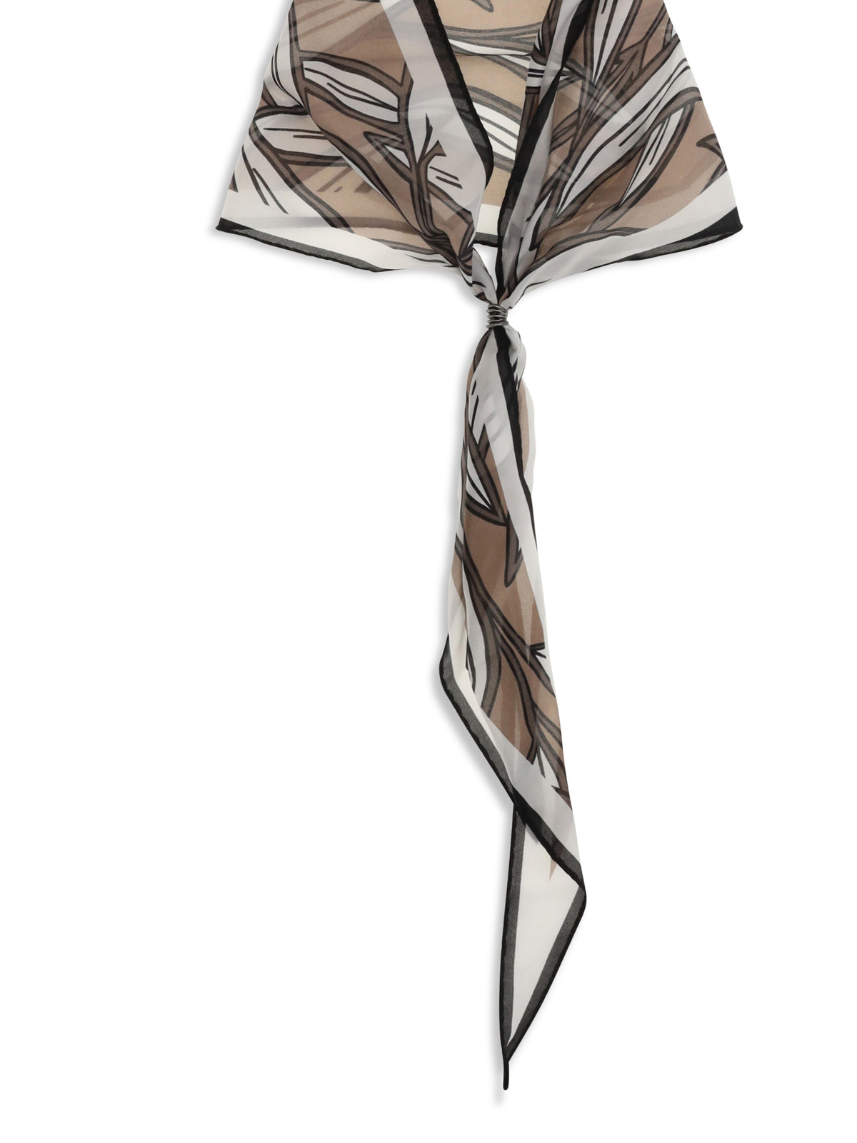 Brunello Cucinelli Women Silk Tropical Print Bandeau BRUNELLO CUCINELLI