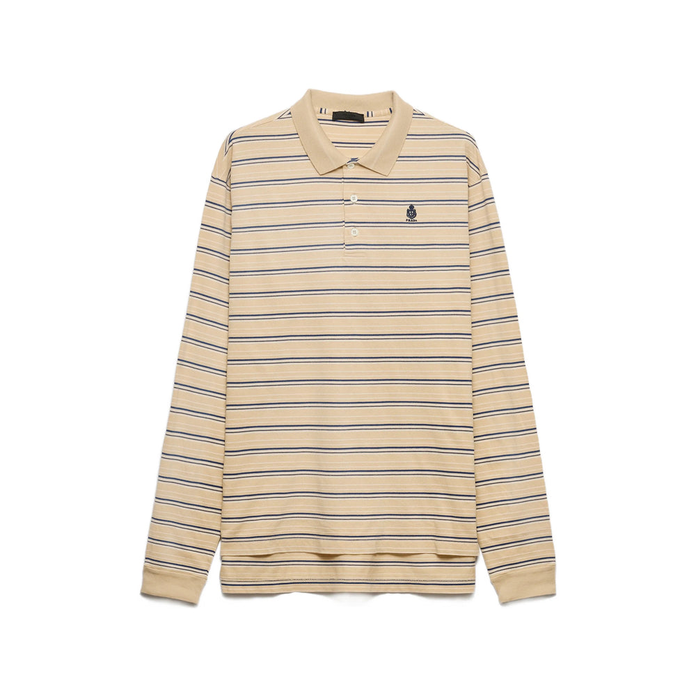 Prada Neutrals Polo Shirts Men PRADA