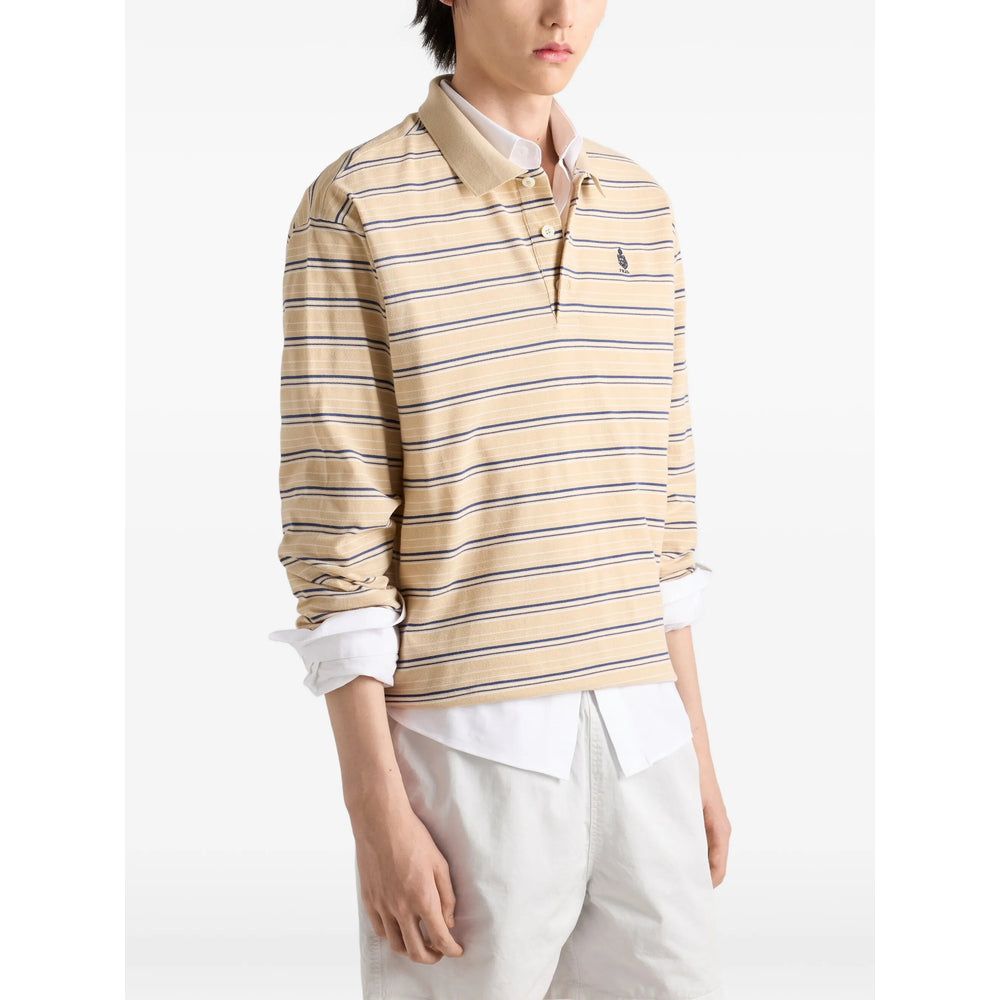 Prada Neutrals Polo Shirts Men PRADA
