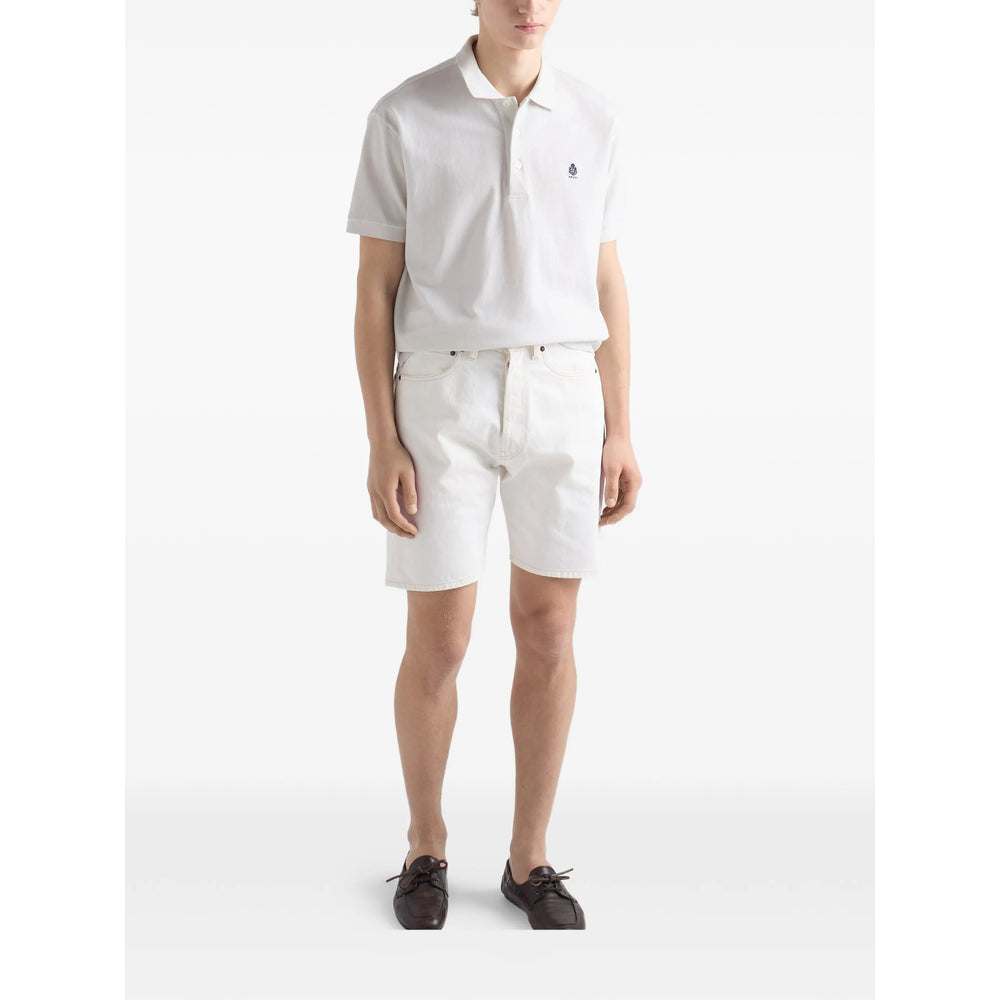 Prada Neutrals Polo Shirts Men PRADA