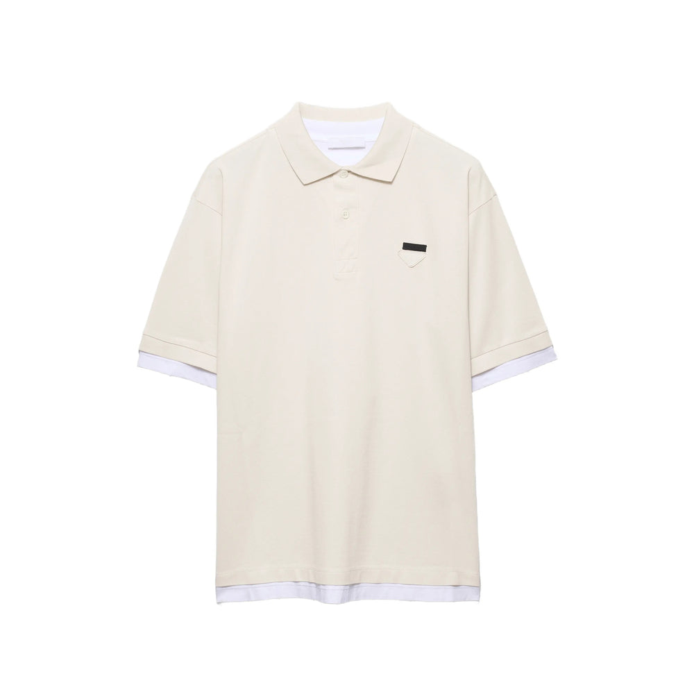 Prada Neutrals Polo Shirts Men PRADA