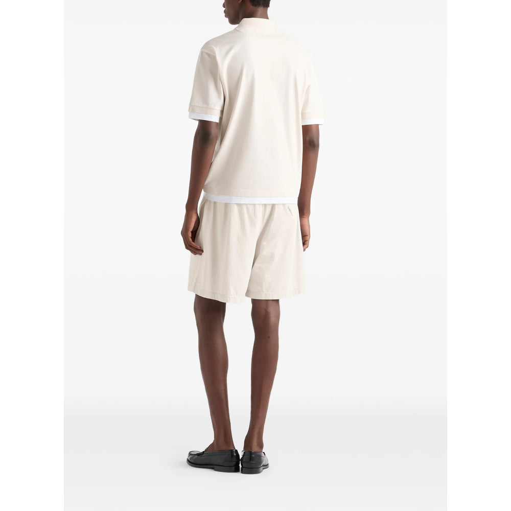 Prada Neutrals Polo Shirts Men PRADA