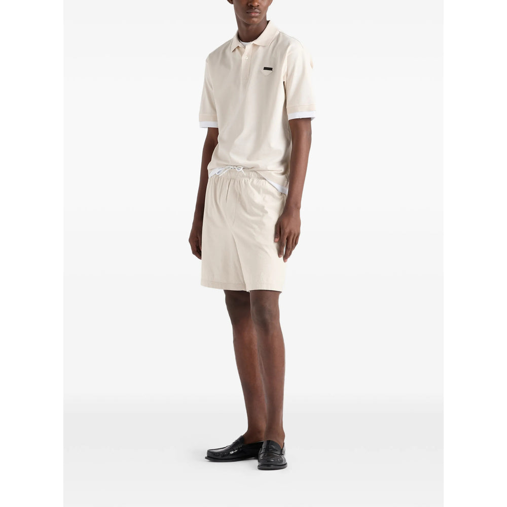 Prada Neutrals Polo Shirts Men PRADA