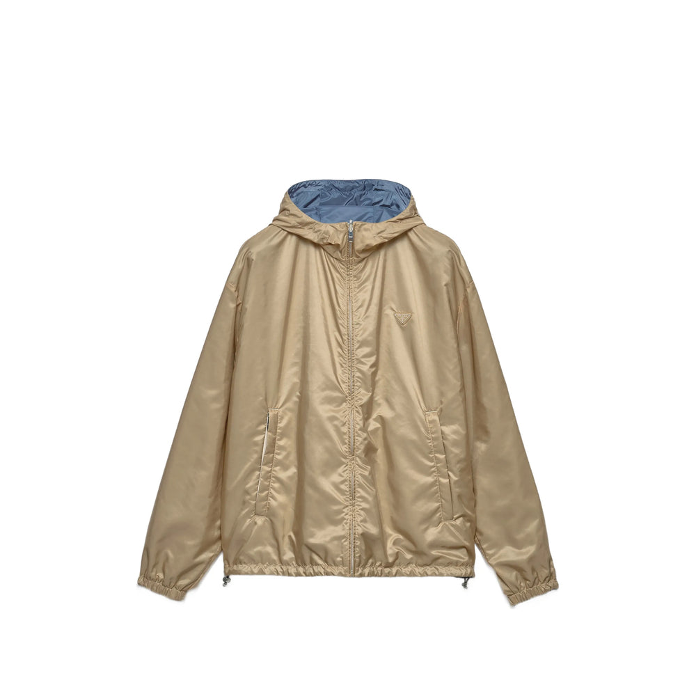 Prada Neutrals Jackets - Hooded Jackets Men PRADA