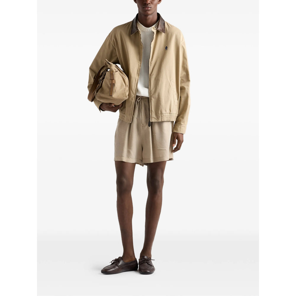 Prada Neutrals Jackets - Bomber Jackets Men PRADA