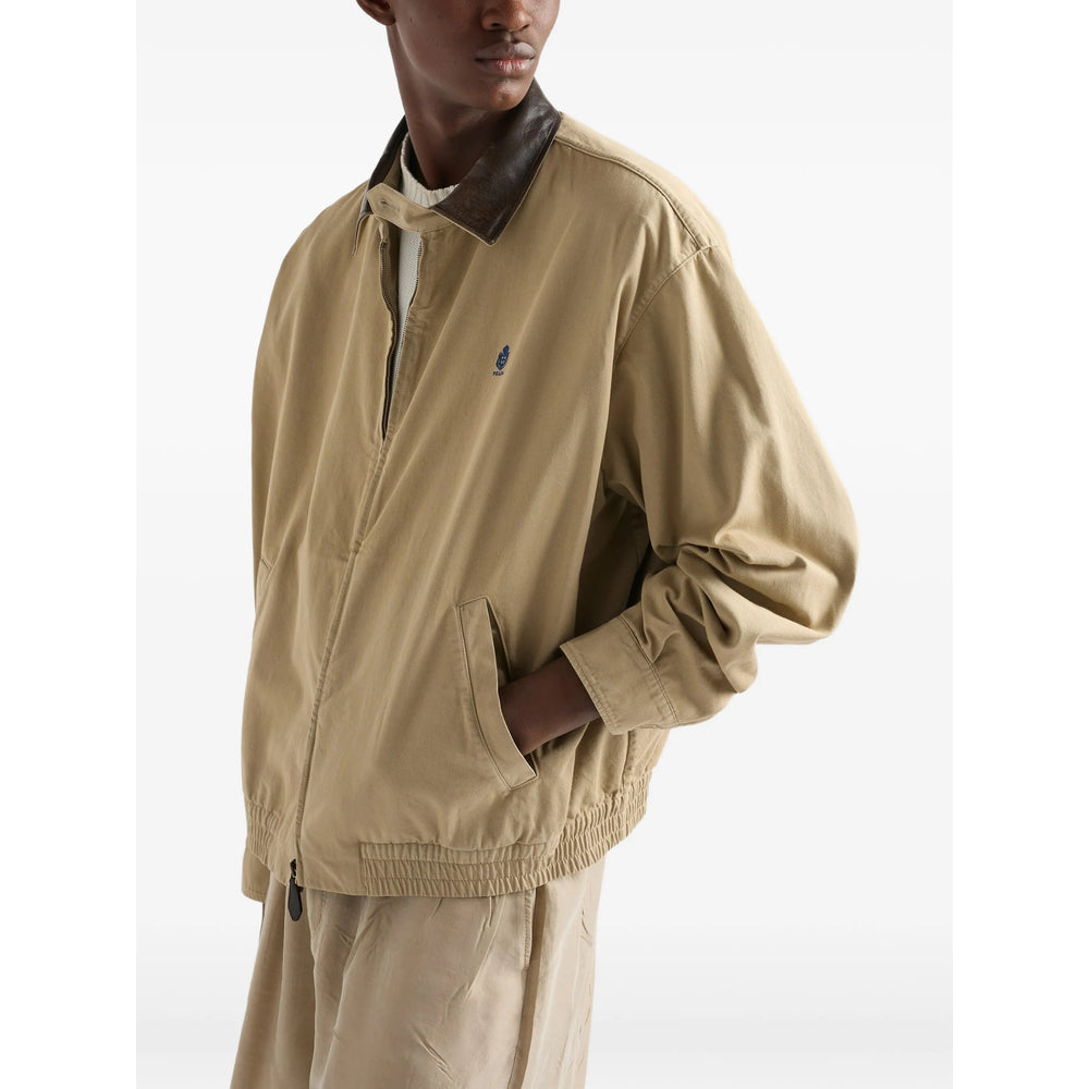Prada Neutrals Jackets - Bomber Jackets Men PRADA