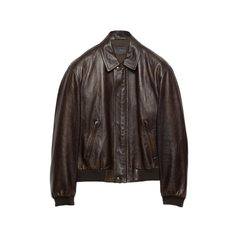 Prada Brown Jackets - Bomber Jackets Men PRADA