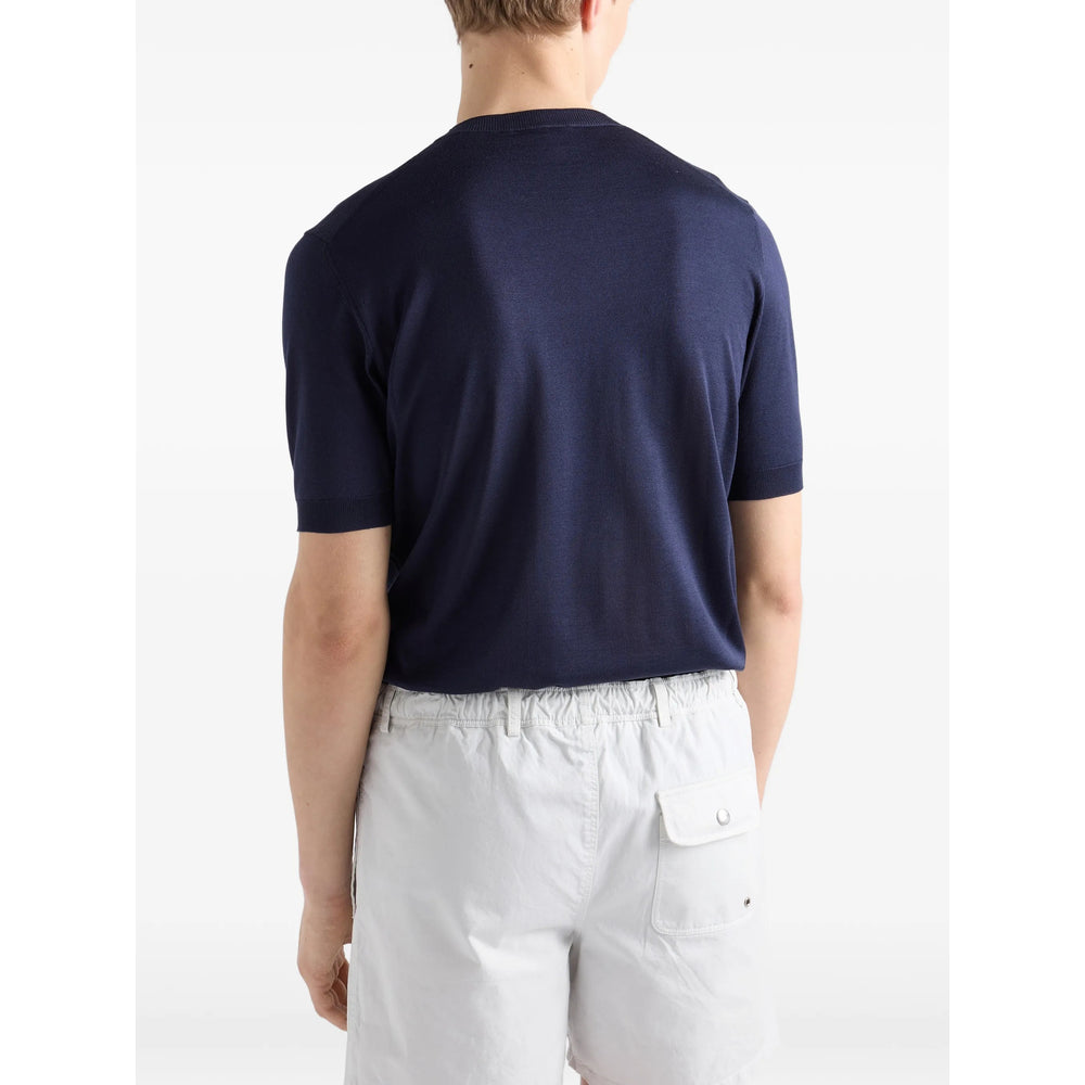 Prada Blue T-Shirts & Vests - T-Shirts Men PRADA