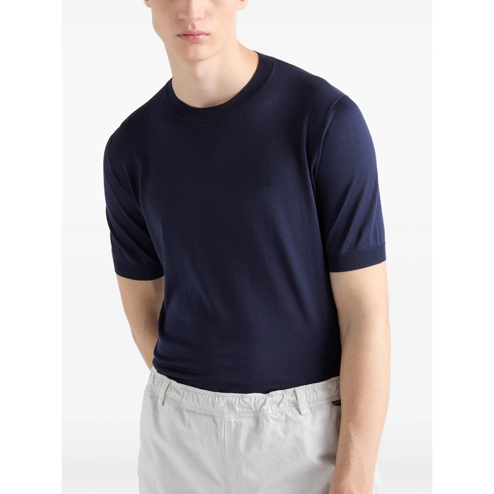 Prada Blue T-Shirts & Vests - T-Shirts Men PRADA