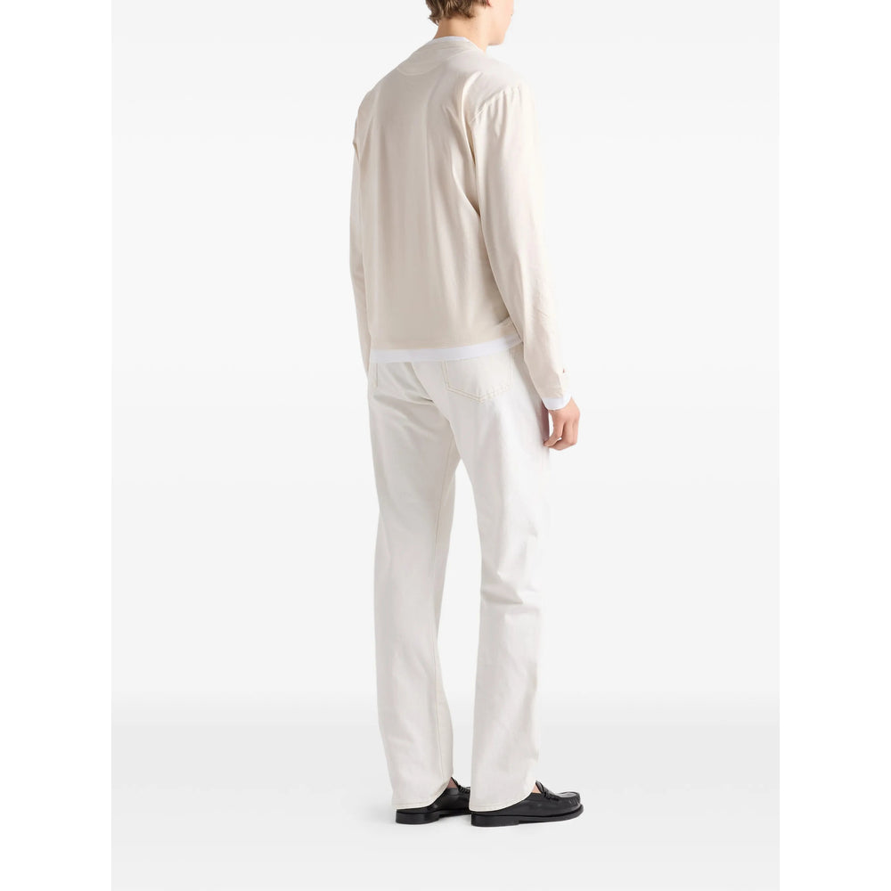 Prada Neutrals T-Shirts & Vests - T-Shirts Men PRADA