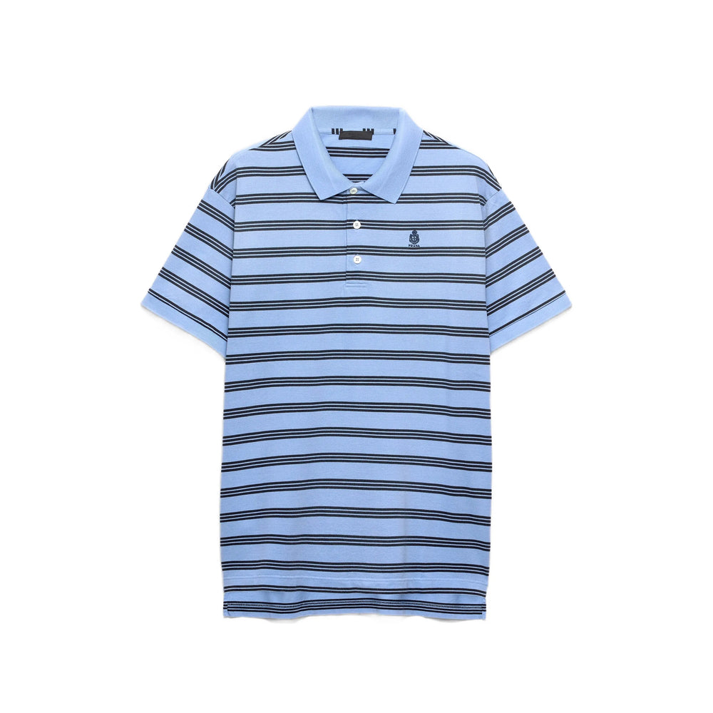 Prada Blue Polo Shirts Men PRADA