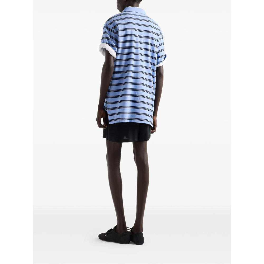 Prada Blue Polo Shirts Men PRADA