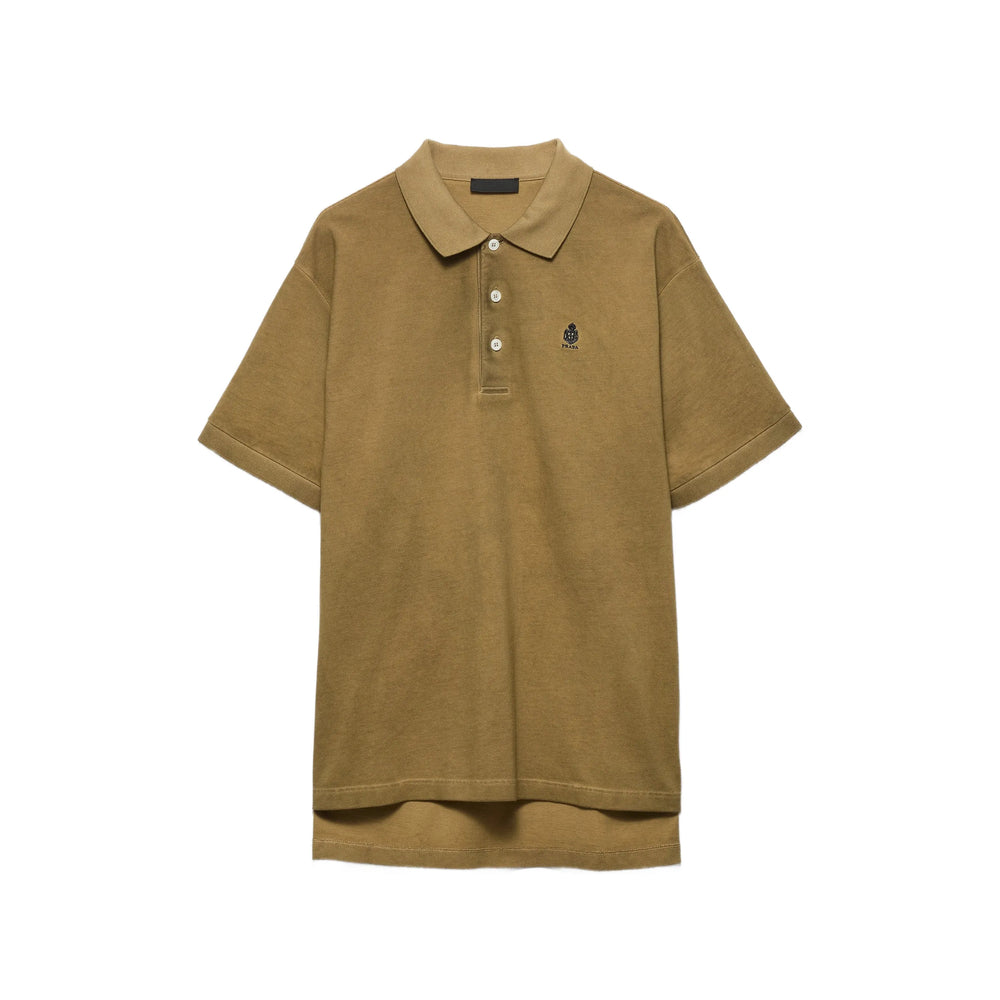 Prada Brown Polo Shirts Men PRADA