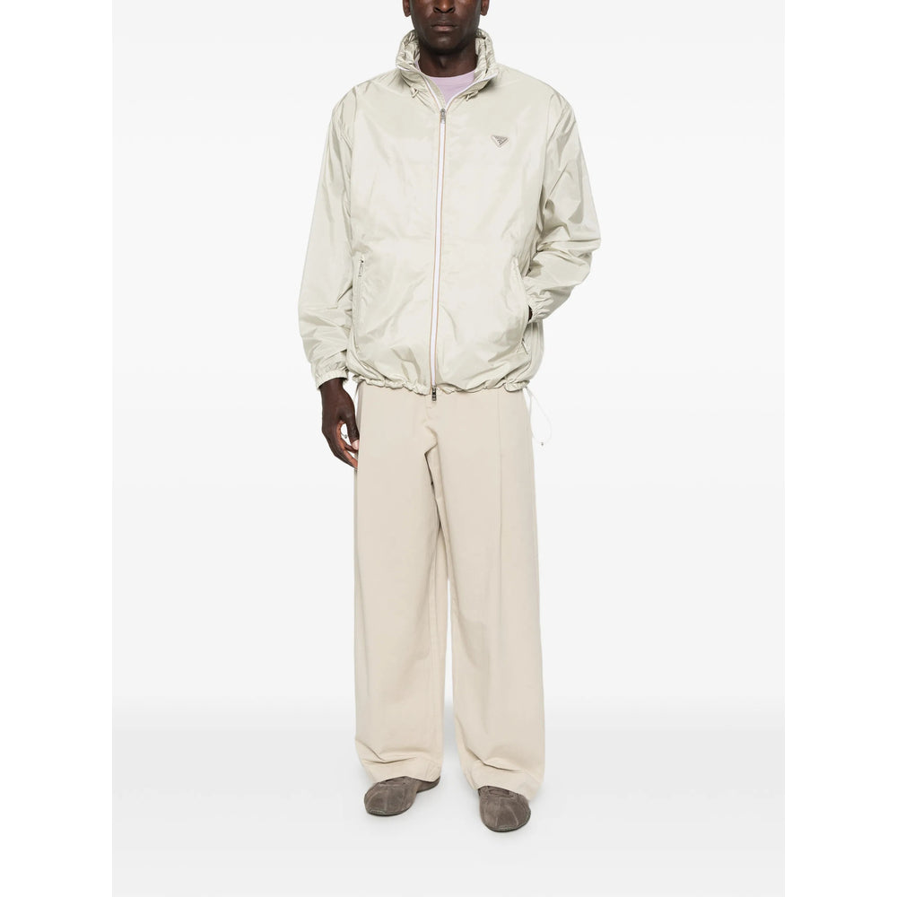 Prada Neutrals Jackets - Sport Jackets & Windbreakers Men PRADA