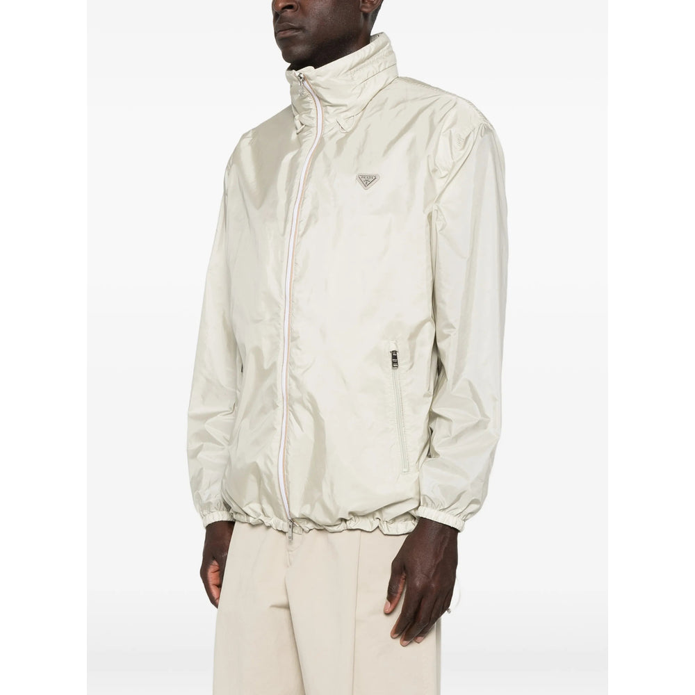 Prada Neutrals Jackets - Sport Jackets & Windbreakers Men PRADA
