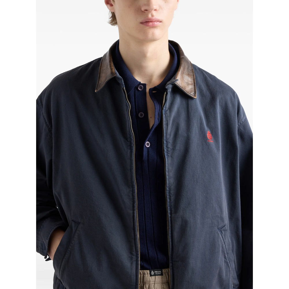 Prada Blue Jackets - Bomber Jackets Men PRADA