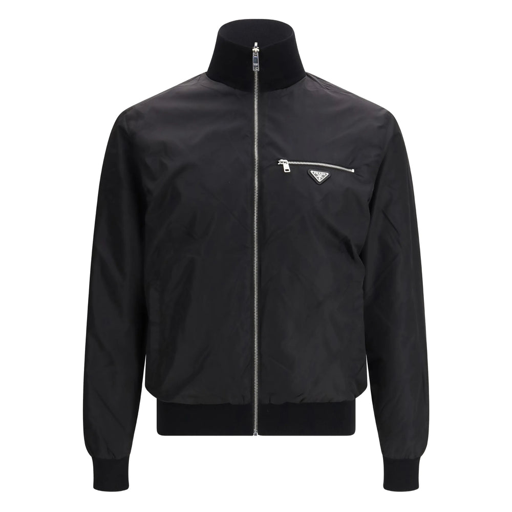 Prada Black Jackets - Bomber Jackets Men PRADA