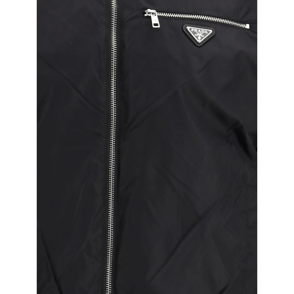 Prada Black Jackets - Bomber Jackets Men PRADA