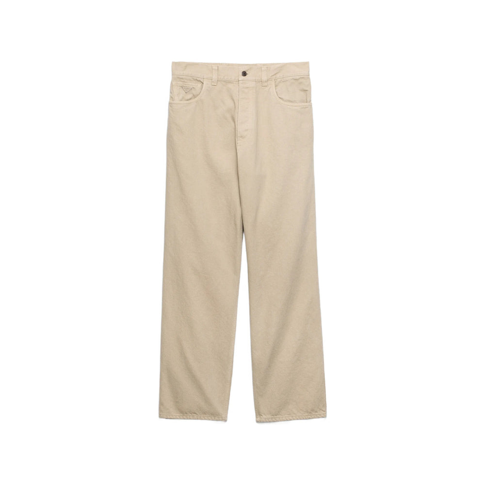 Prada Neutrals Denim - Regular & Straight-Leg Jeans Men PRADA