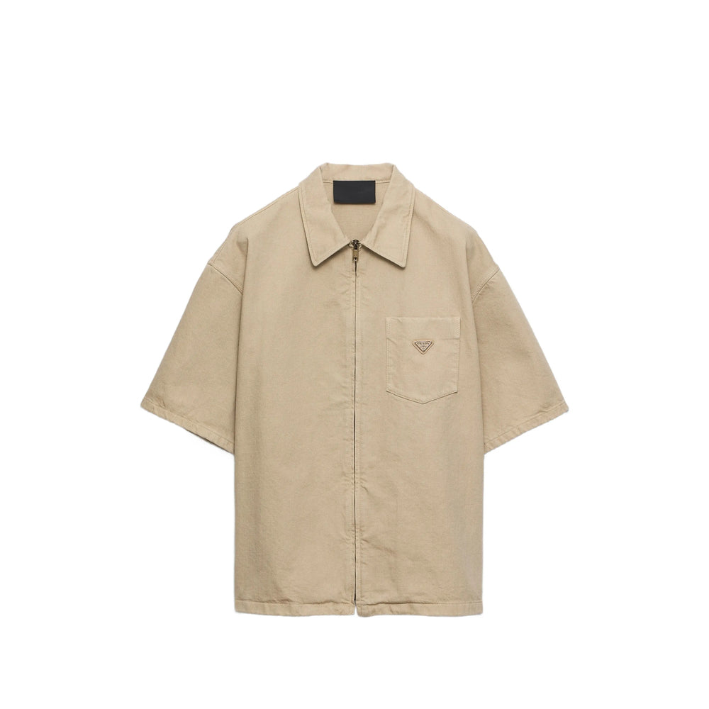 Prada Neutrals Shirts Men PRADA