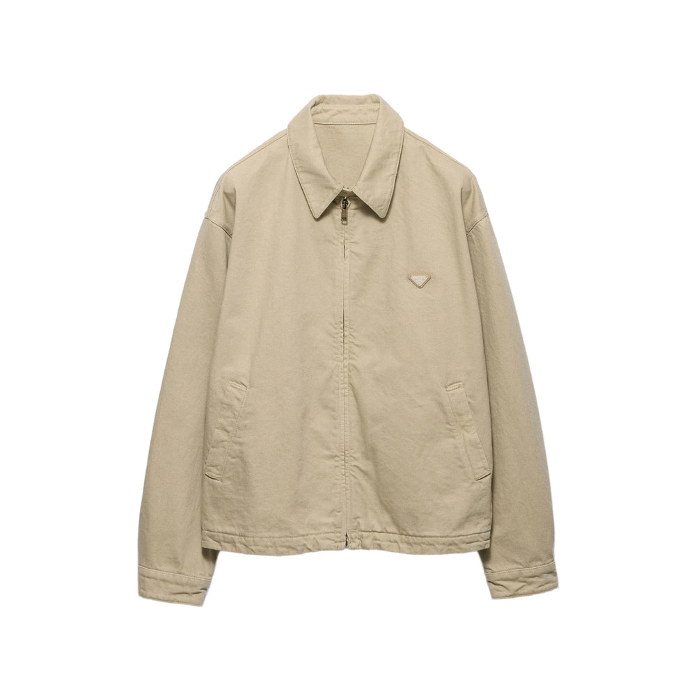 Prada Neutrals Jackets - Shirt Jackets Men PRADA