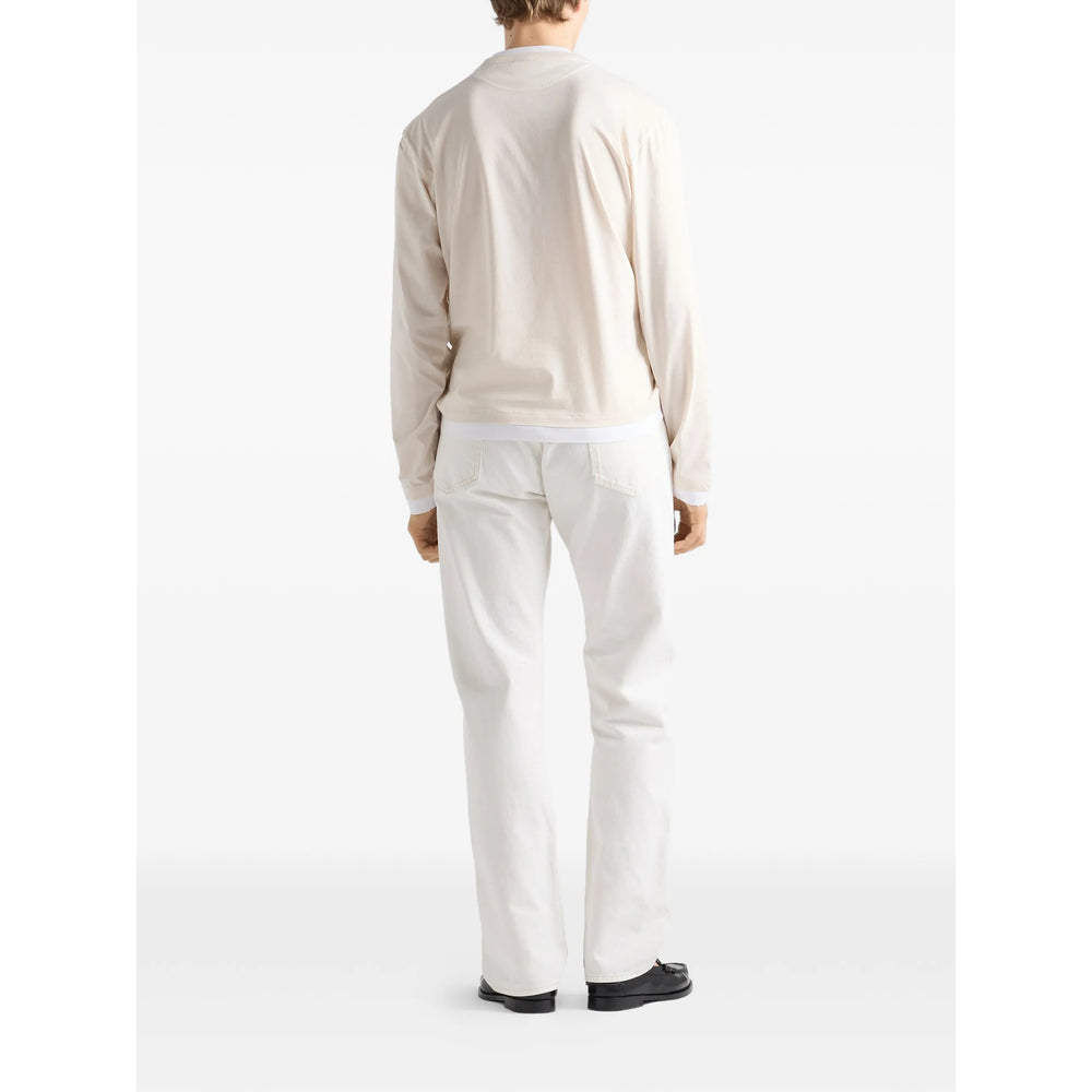 Prada White Trousers - Tailored Trousers Men PRADA
