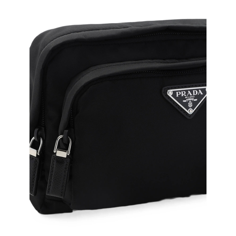 Prada Black Wash Bags Men PRADA