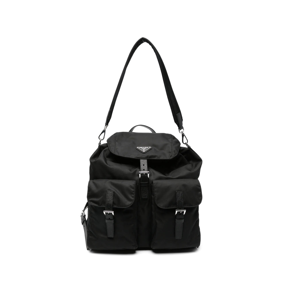 Prada Black Backpacks Men PRADA
