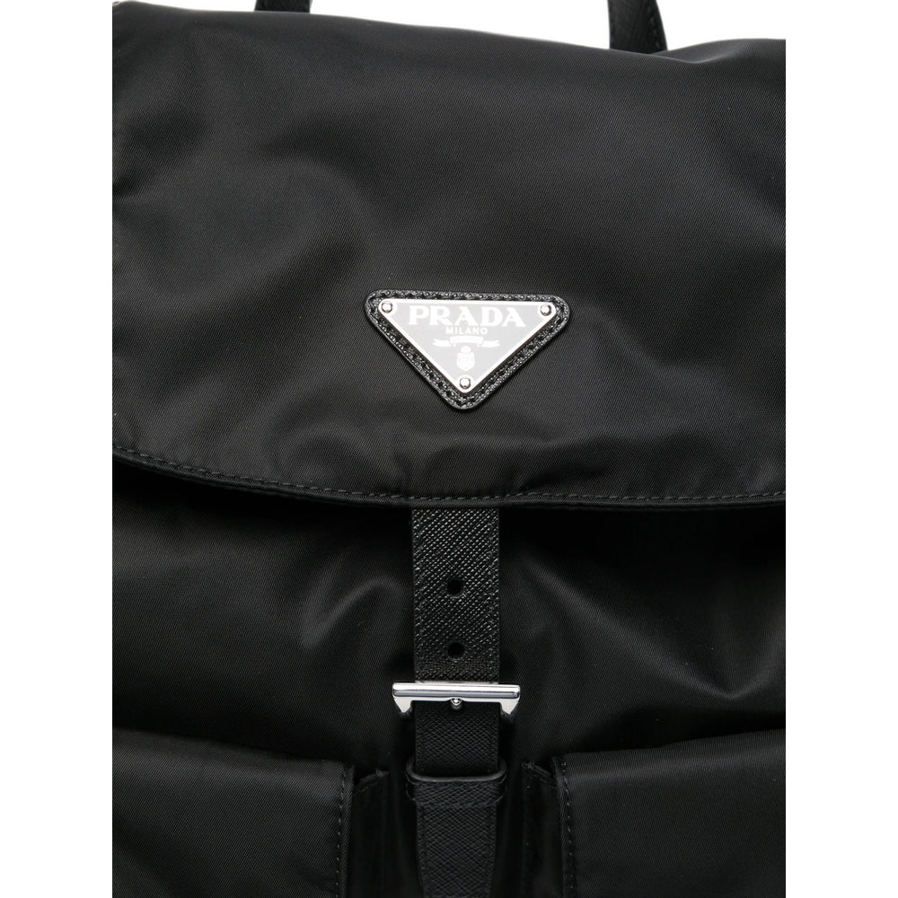 Prada Black Backpacks Men PRADA