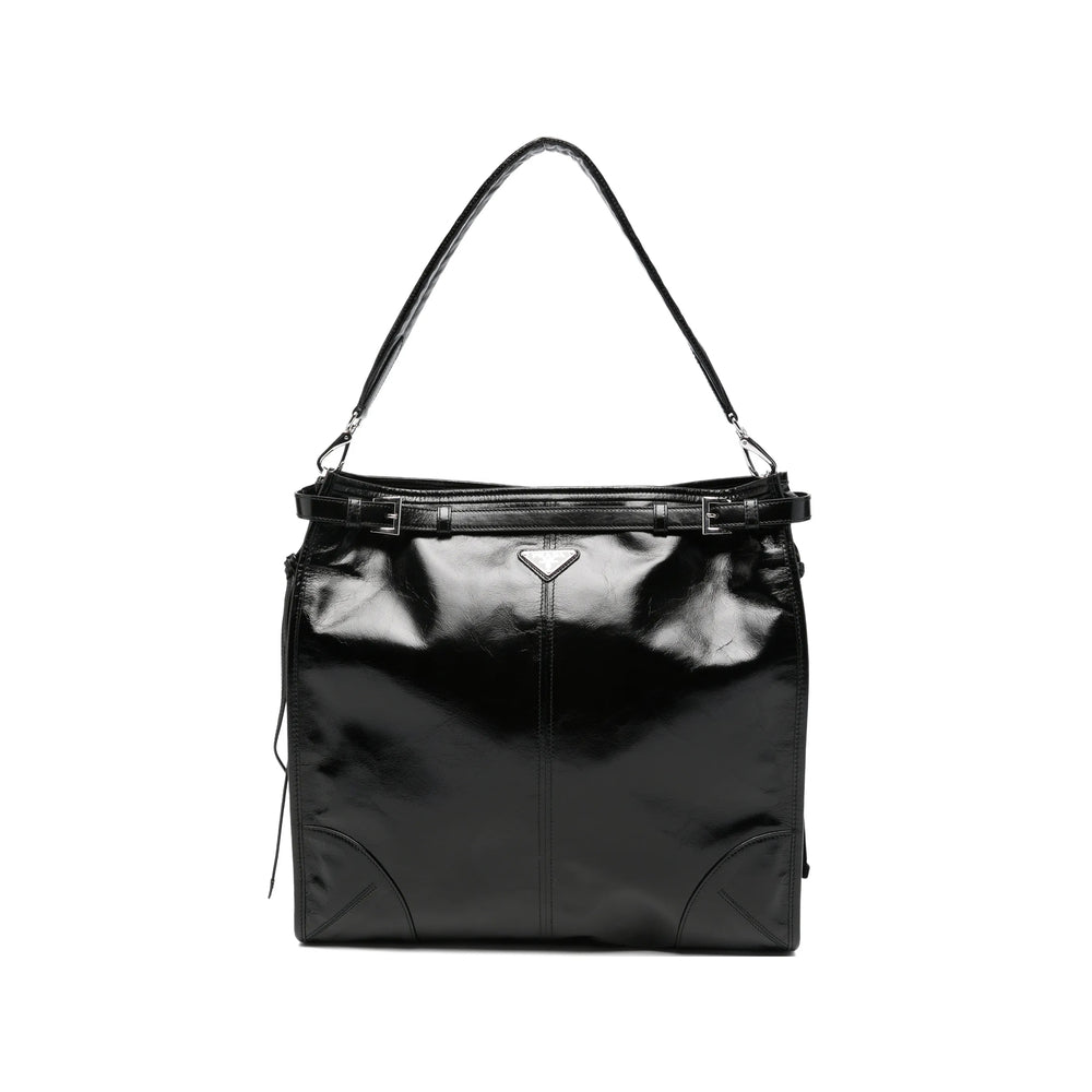 Prada Black Shoulder Bags Men PRADA