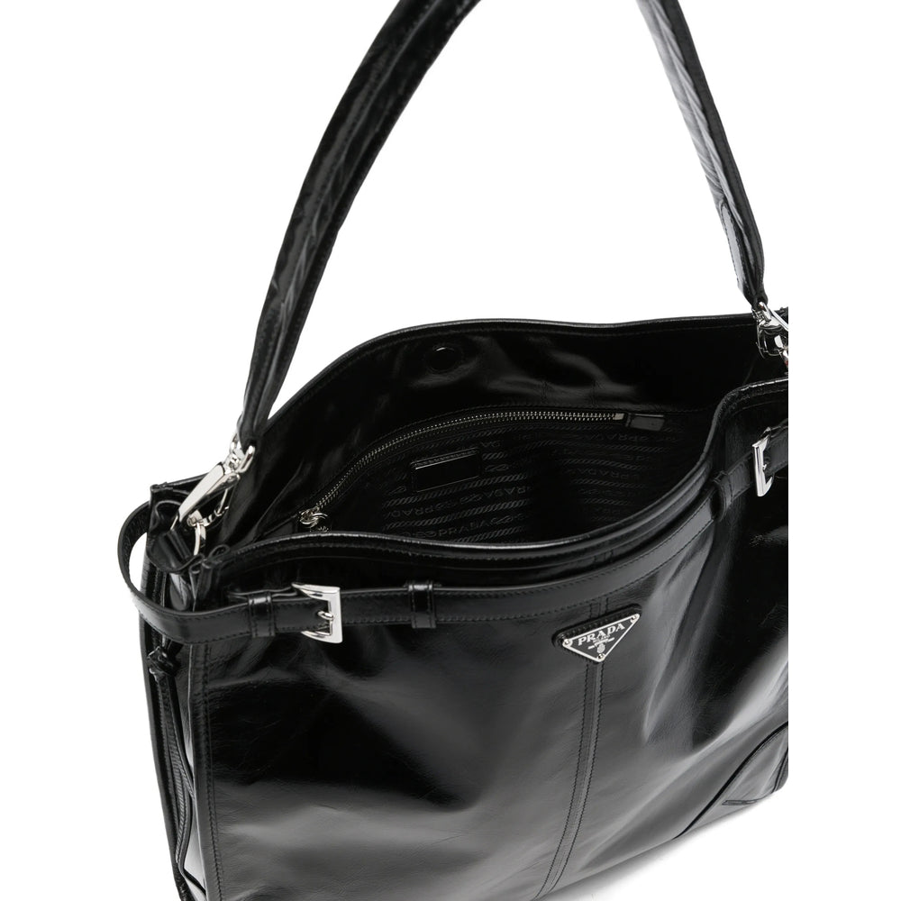Prada Black Shoulder Bags Men PRADA