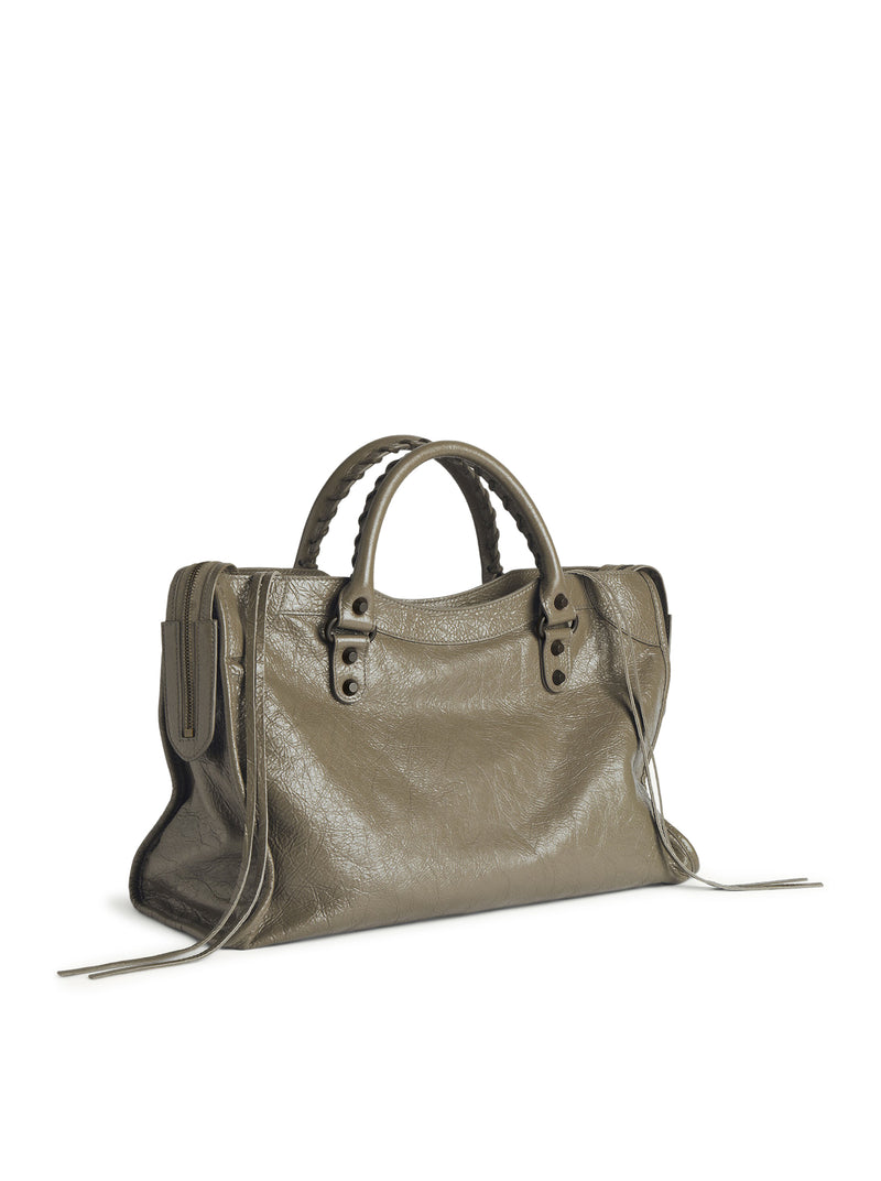 Balenciaga Women Women`S Le City Medium Bag In Military Green BALENCIAGA
