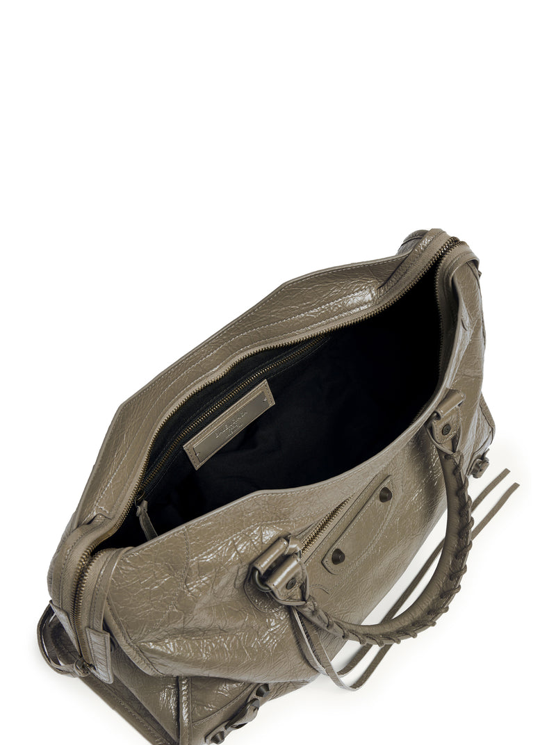 Balenciaga Women Women`S Le City Medium Bag In Military Green BALENCIAGA