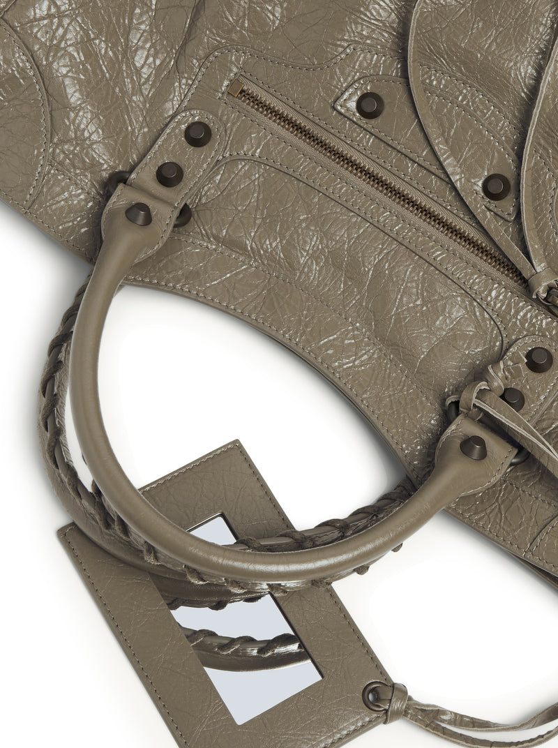 Balenciaga Women Women`S Le City Medium Bag In Military Green BALENCIAGA