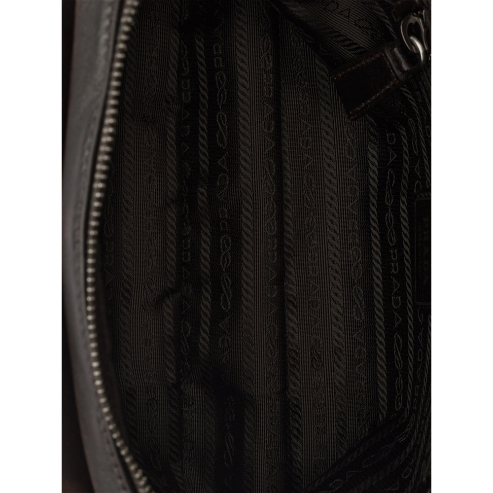 Prada Brown Shoulder Bags Men PRADA