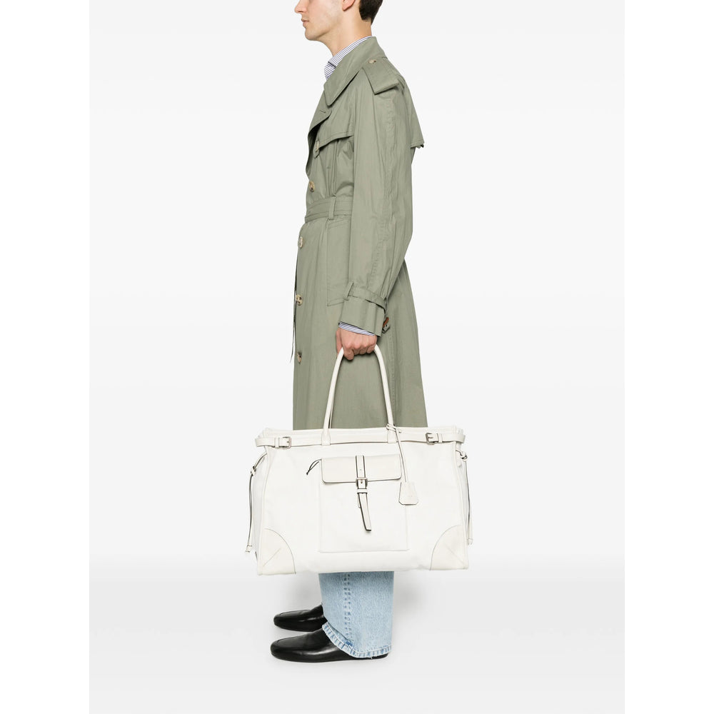 Prada Neutrals Shoulder Bags Men PRADA