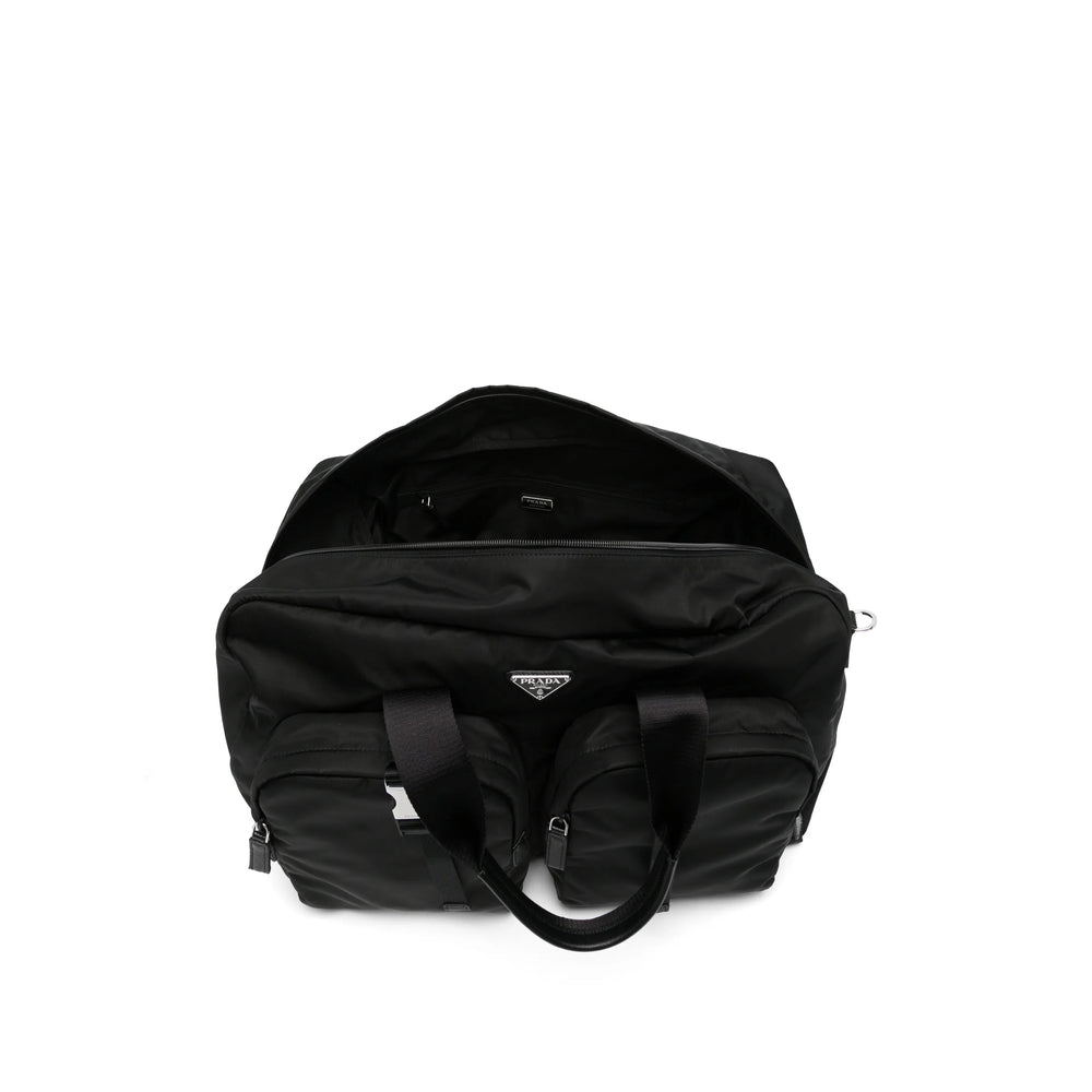 Prada Black Luggage & Holdalls Men PRADA