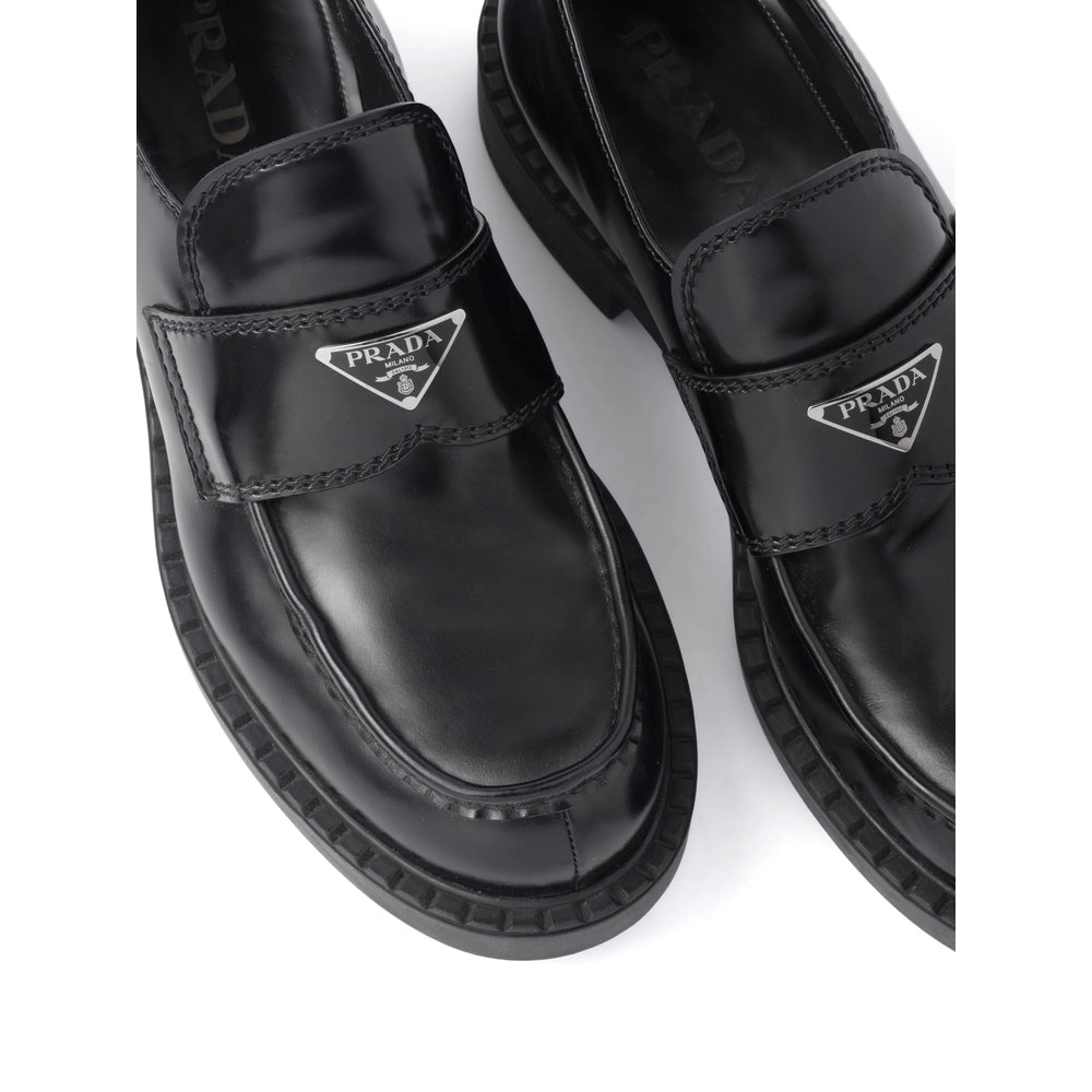 Prada Black Loafers Men PRADA