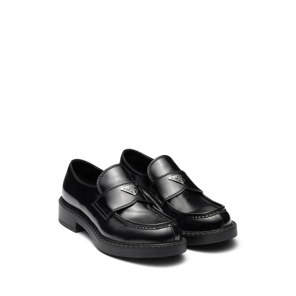 Prada Black Loafers Men PRADA
