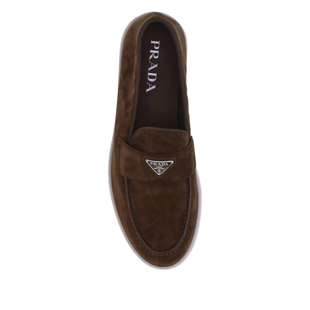 Prada Brown Loafers Men PRADA