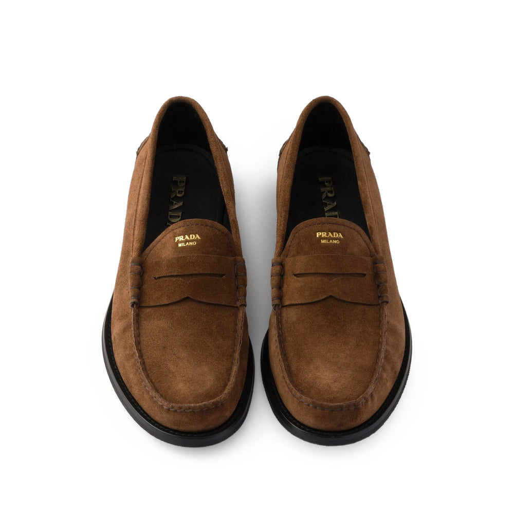 Prada Brown Loafers Men PRADA