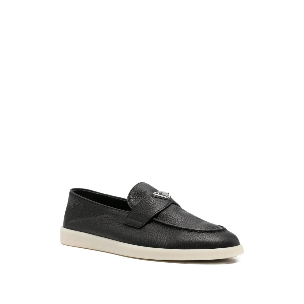 Prada Black Loafers Men PRADA