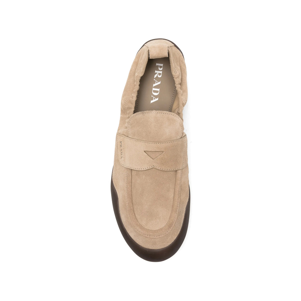 Prada Neutrals Loafers Men PRADA