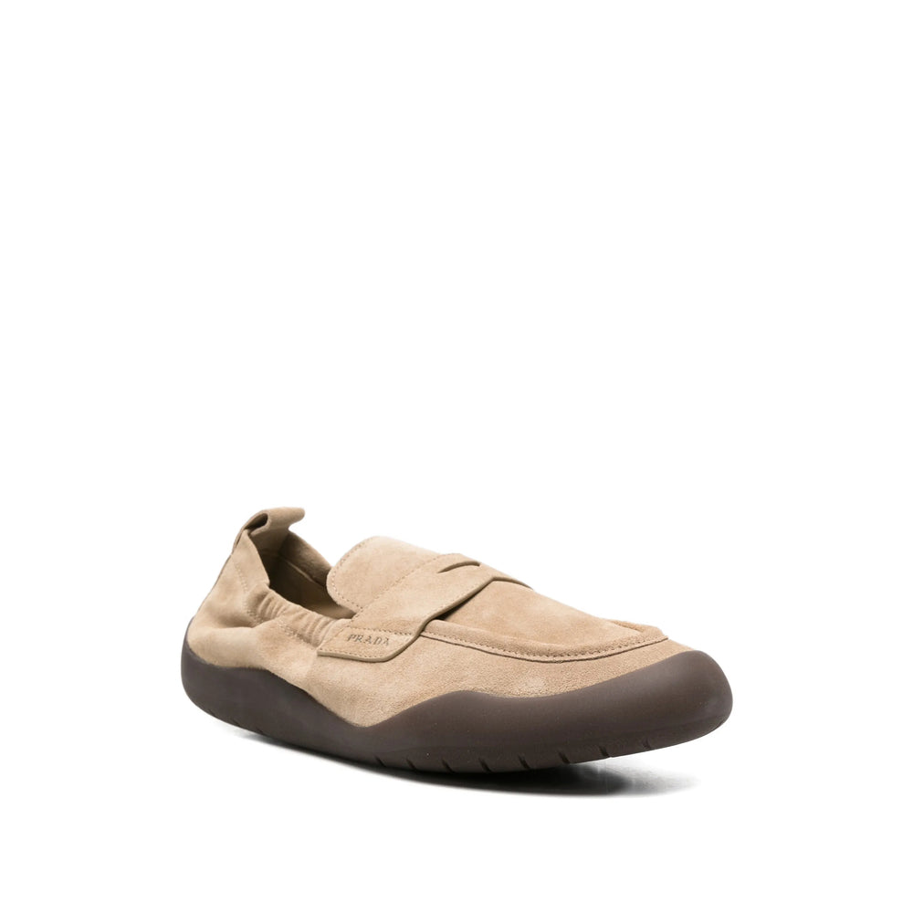 Prada Neutrals Loafers Men PRADA
