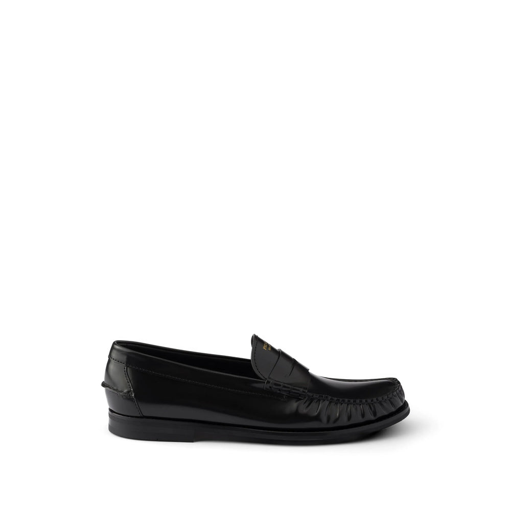 Prada Black Loafers Men PRADA