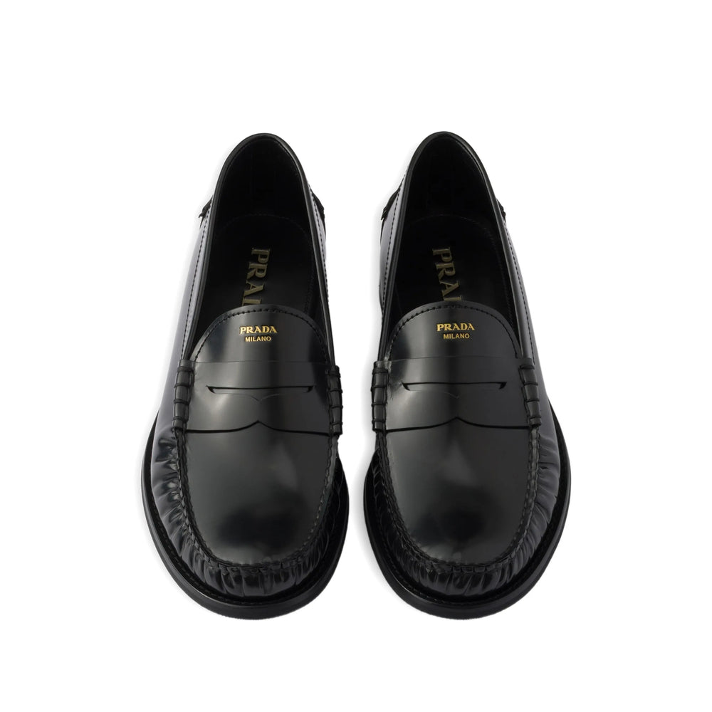 Prada Black Loafers Men PRADA