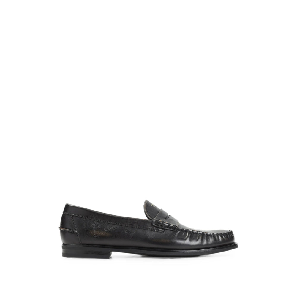 Prada Black Loafers Men PRADA